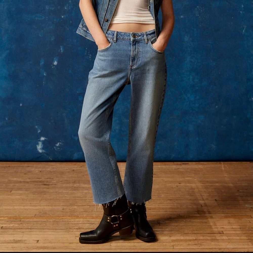 Urban‎ Outfitters BDG Cropped Cowboy Jean Denim 28 NWT